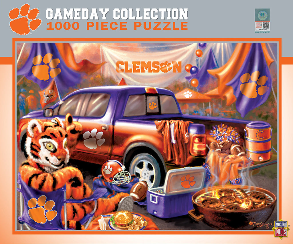Clemson Tigers Puzzle 1000 Piece Gameday Design - Masterpieces Puzzle Company