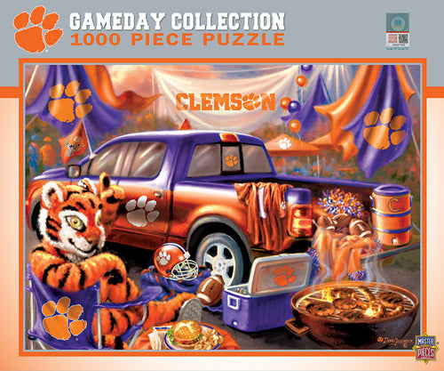 Clemson Tigers Puzzle 1000 Piece Gameday Design - Masterpieces Puzzle Company
