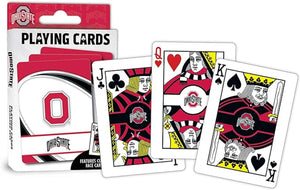 Ohio State Buckeyes Playing Cards Logo Alternate - Masterpieces Puzzle Company