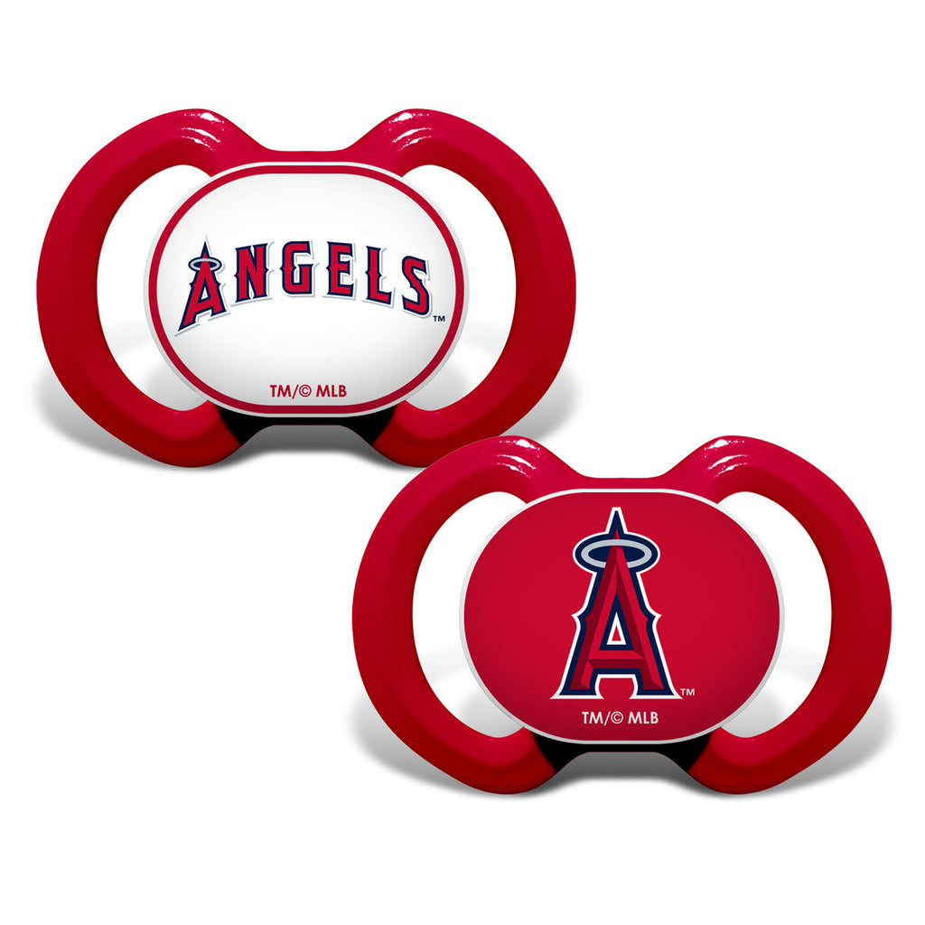 Los Angeles Angels Pacifier 2 Pack - Masterpieces Puzzle Company