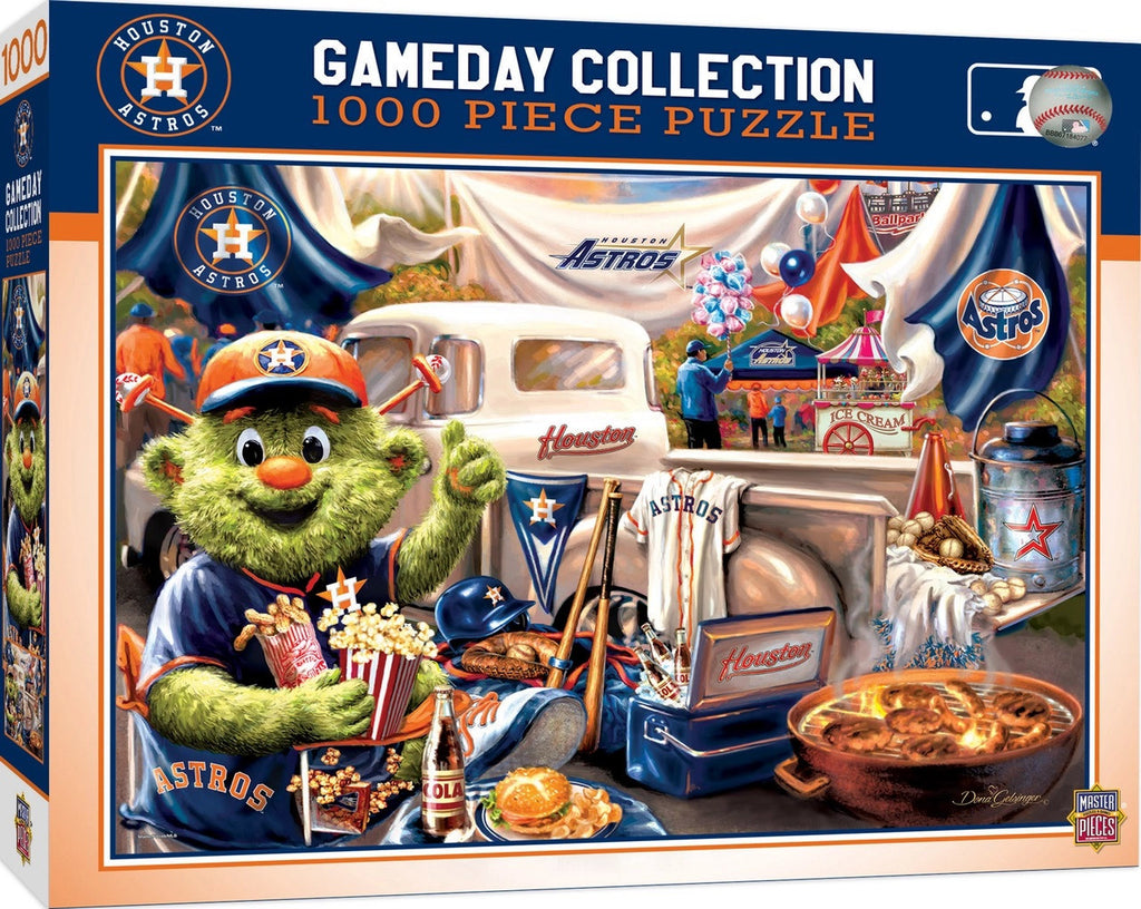 Houston Astros Puzzle 1000 Piece Gameday Design - Masterpieces Puzzle Company