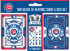 Chicago Cubs Playing Cards and Dice Set - Masterpieces Puzzle Company