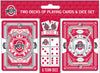Ohio State Buckeyes Playing Cards and Dice Set - Masterpieces Puzzle Company
