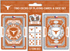 Texas Longhorns Playing Cards and Dice Set - Masterpieces Puzzle Company