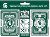 Michigan State Spartans Playing Cards and Dice Set - Masterpieces Puzzle Company