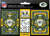 Green Bay Packers Playing Cards and Dice Set - Masterpieces Puzzle Company