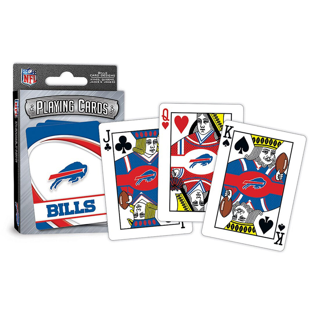 Buffalo Bills Playing Cards Logo - Masterpieces Puzzle Company