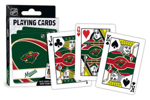 Minnesota Wild Playing Cards Logo - Masterpieces Puzzle Company