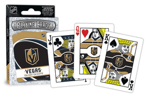 Vegas Golden Knights Playing Cards Logo - Masterpieces Puzzle Company