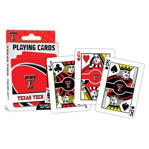 Texas Tech Red Raiders Playing Cards Logo - Masterpieces Puzzle Company