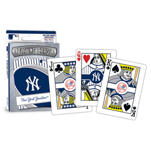 New York Yankees Playing Cards Logo - Masterpieces Puzzle Company