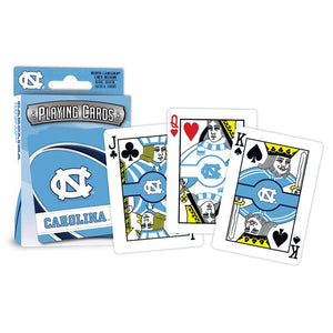 North Carolina Tar Heels Playing Cards Logo - Masterpieces Puzzle Company