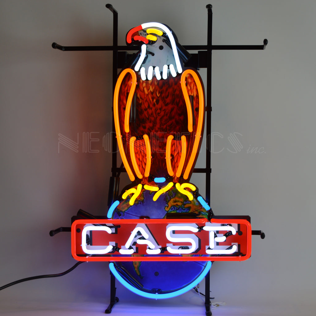 Case Eagle International Harvester Neon Sign