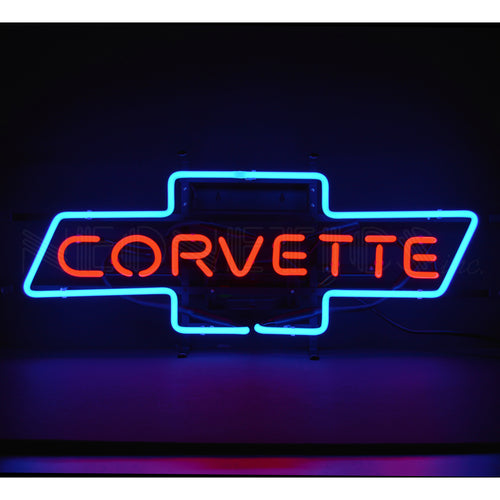 Corvette Bowtie Neon Sign