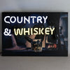 Junior Country & Whiskey Neon Sign