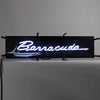 Barracuda Junior Neon Sign With Backing