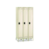 Single-Tier, Three-Column Locker, 36w x 18d x 78h, Two-Tone Tan - Safco