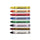 Crayons Made with Soy Classpack, Regular Size, 0.37'' x 3.7'', 8 Assorted Colors, 800/Carton - Prang