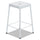 Bar-Height Steel Stool, White - Safco