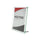 Superior Image Beveled Edge Sign Holder, Letter Insert, Clear/Green-Tinted Edges - deflecto
