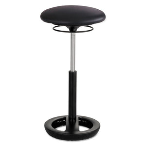 Twixt Extended-Height Ergonomic Chair, Supports up to 250 lbs., Black Seat/Black Back, Black Base - Safco