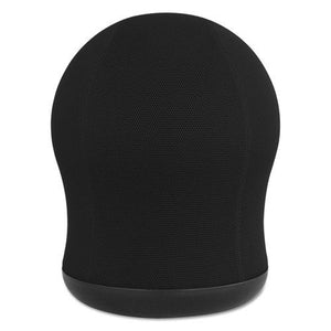 Zenergy Swivel Ball Chair, Backless, Supports Up to 250 lb., Black - Safco
