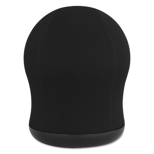 Zenergy Swivel Ball Chair, Backless, Supports Up to 250 lb., Black - Safco