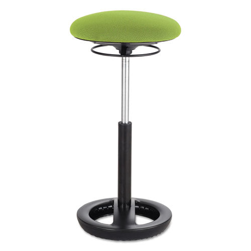 Twixt Extended-Height Ergonomic Chair, Supports up to 250 lbs., Green Seat/Green Back, Black Base - Safco