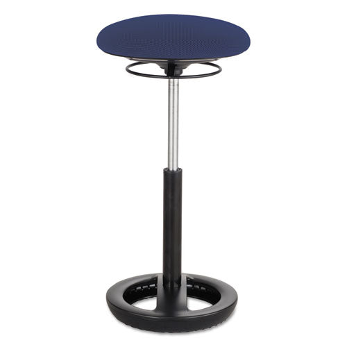 Twixt Extended-Height Ergonomic Chair, Supports up to 250 lbs., Blue Seat/Blue Back, Black Base - Safco