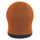 Zenergy Swivel Ball Chair, Backless, Supports Up to 250 lb, Orange Seat, Black Base - Safco