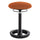 Twixt Desk Height Ergonomic Stool, 22.5'' Seat Height, Supports up to 250 lbs., Orange Seat/Orange Back, Black Base - Safco
