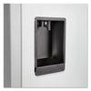 Double-Tier Locker, 12w x 18d x 78h, Two-Tone Gray - Safco