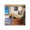 Matrix Magnetic Boards, 16'' x 16'', White Surface, Satin Aluminum Frame - Quartet