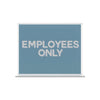 Classic Image Double-Sided Sign Holder, 11 x 8.5 Insert, Clear - deflecto