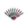 Intensity Advanced Dry Erase Marker, Tank-Style, Broad Chisel Tip, Assorted Colors, 24/Pack - BIC