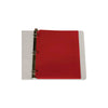 Two-Pocket Heavyweight Poly Portfolio Folder with 3-Hole Punch, Accommodates 11 x 8.5 Sheets, Red, 25/Box - C-Line