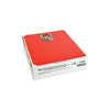 Two-Pocket Heavyweight Poly Portfolio Folder with 3-Hole Punch, Accommodates 11 x 8.5 Sheets, Red, 25/Box - C-Line