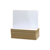 Two-Sided Dry Erase Board, 7'' x 5'', White Surface, 24/Pack - Flipside