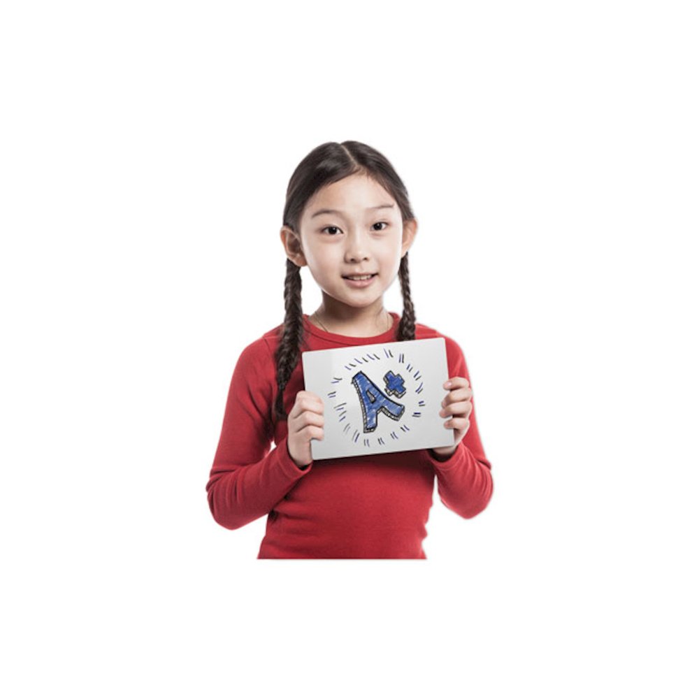 Two-Sided Dry Erase Board, 7'' x 5'', White Surface, 24/Pack - Flipside