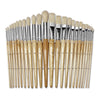 Creativity Street Preschool Brush Set - 24 Brush(es) Wood - Nickel Plated Ferrule