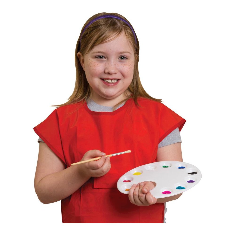 Creativity Street Preschool Brush Set - 24 Brush(es) Wood - Nickel Plated Ferrule