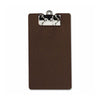 Saunders Lock-O-Matic Legal Archboard - 2.50'' Clip Capacity - 9'' x 17 1/2'' - Hardboard - Brown - 1 Each