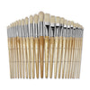 Creativity Street Preschool Brush Set - 24 Brush(es) Wood - Nickel Plated Ferrule