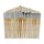 Creativity Street Preschool Brush Set - 24 Brush(es) Wood - Nickel Plated Ferrule