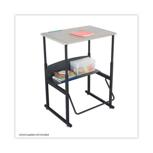 Alphabetter Desks, 28'' x 20'' x 26'' to 42'', Beige - Safco