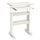Muv Stand-Up Adjustable-Height Desk, 29.5'' x 22'' x 35'' to 49'', Gray - Safco