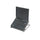 Onyx Mesh Laptop Stand, 12.25'' x 12.25'' x 2'', Black - Safco