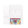 Reveal Clear Literature Displays, 12 Compartments, 30w x 2d x 34.75h, Clear - Safco