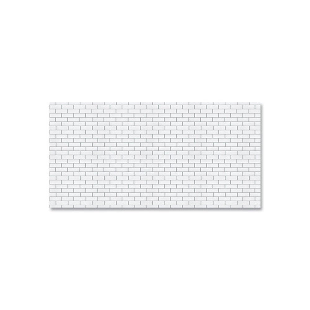 Fadeless Paper Roll, 50 lb Bond Weight, 48 x 50 ft, White Subway Tile - Pacon