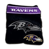 Baltimore Ravens Blanket 60x80 Raschel Throw - Logo Brands